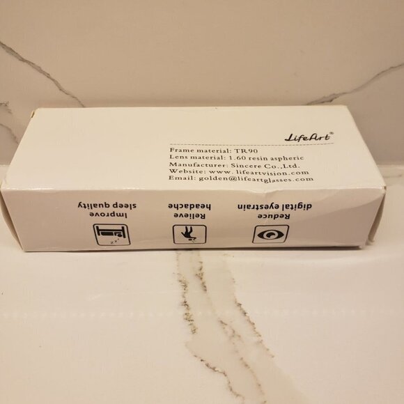 Lifeart Blue Light Glasses Anti  Eyestrain Computer Reading Glasses Gami… - Picture 4 of 11